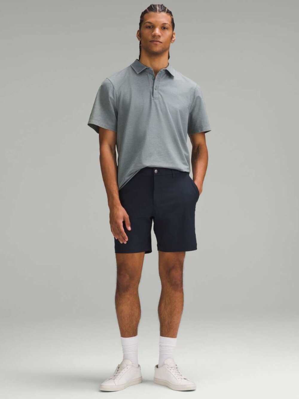 Lululemon Men's ABC Classic-Fit Short 7" *Warpstreme - Navy